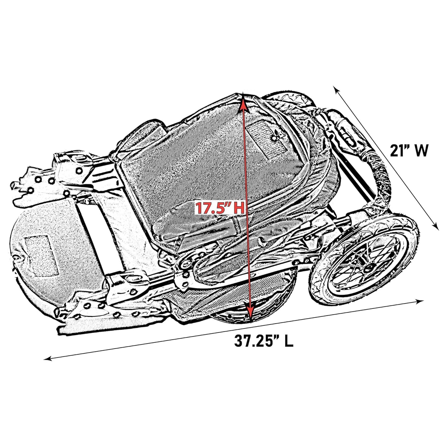 Pet Gear No-Zip Jogger Pet Stroller for Cats/Dogs, Zipperless Entry, Airless Tires, Easy One-Hand Fold, Cup Holder + Storage Basket, Hunter
