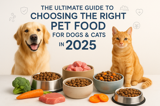 The Ultimate Guide to Choosing the Right Pet Food for Dogs & Cats in 2025