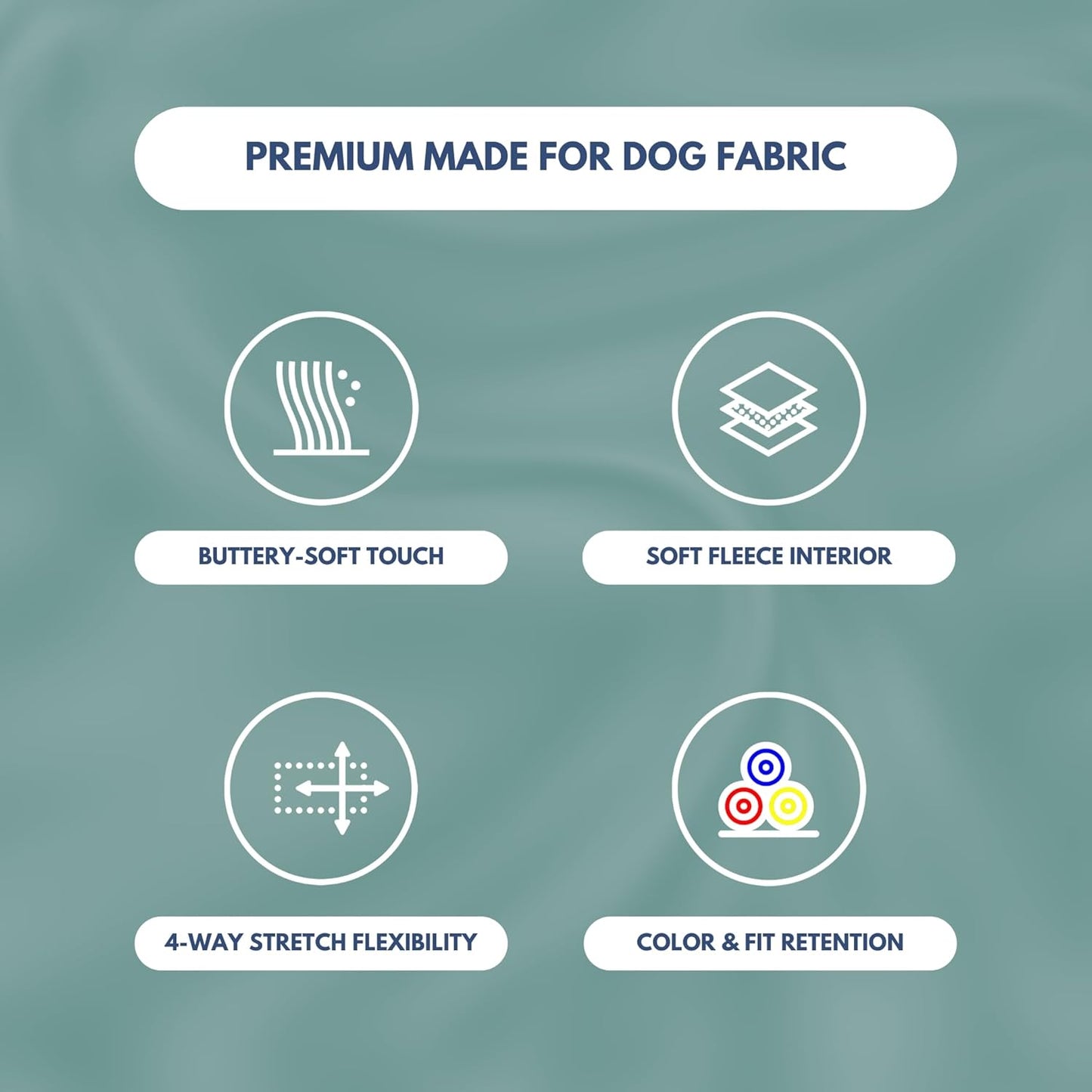 Spark Paws Dog Hoodie – Premium Dog Sweater for Small, Medium, and Large Dogs | Warm Outfits for French Bulldogs, Pitbull, Puppy, Winter Jacket Alternative - Teal - 5XL