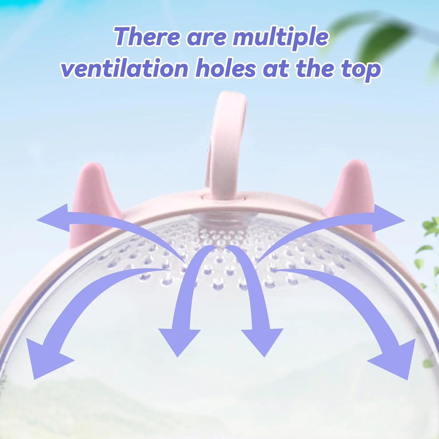 Portable Hamster Cage with Water Bottle,Hamster Carrier Cage High Permeability Travel Carry Cage Case for Gerbils Mice Guinea Pigs Sugar Glider Small Pet(Purple)