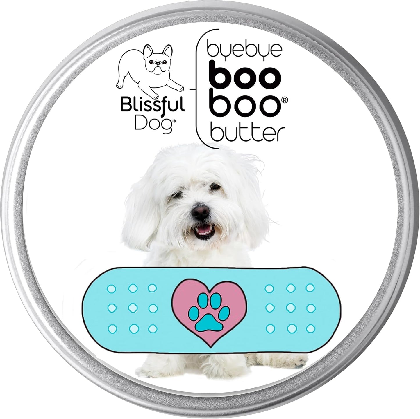The Blissful Dog Coton De Tulear Boo Boo Butter, 16 oz.