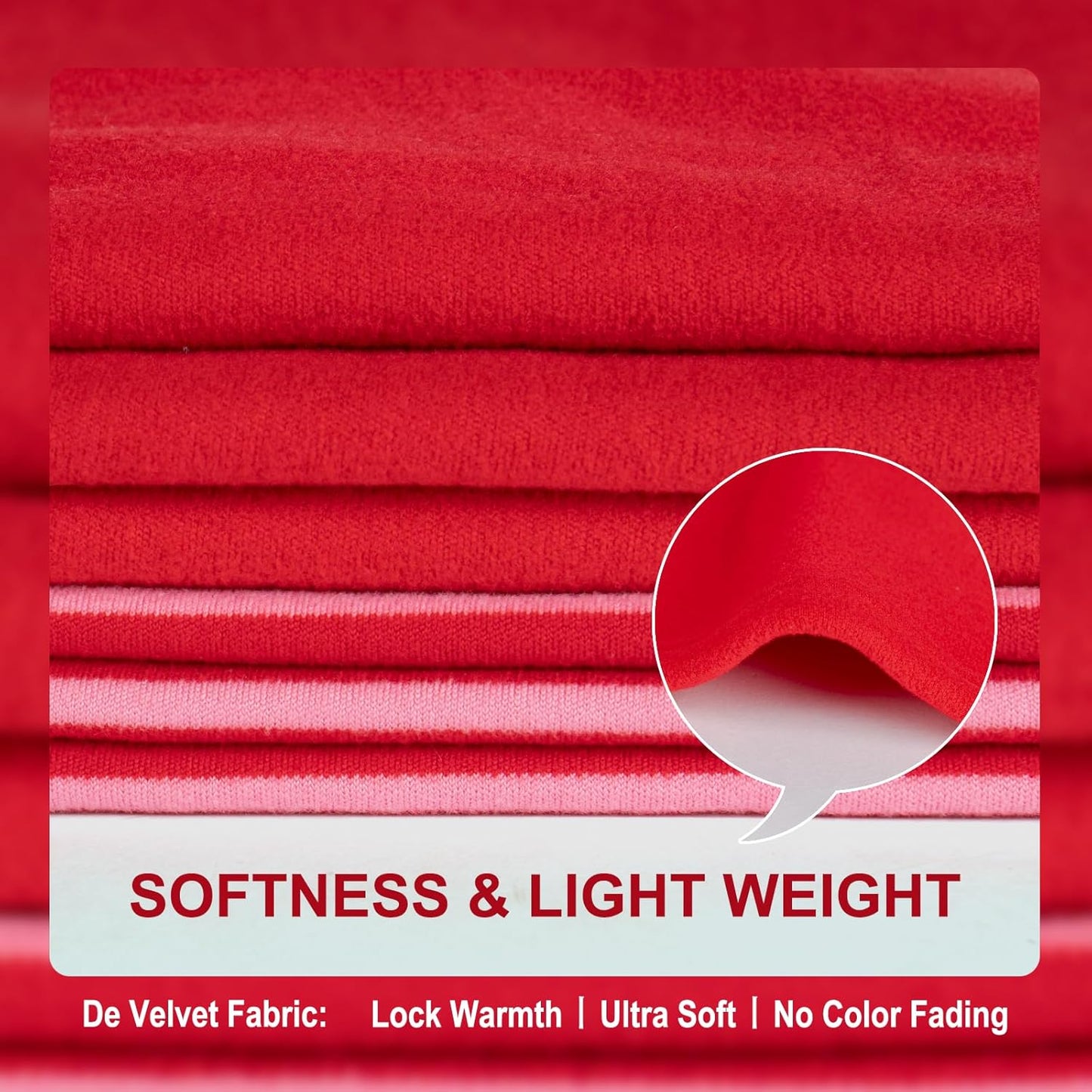 KYEESE 2Pack Dog Sweater Warm Pets Fleece Sweater Turtleneck Dog Outfit for Small Dogs Boy Girl Soft Lightweight Dogs Clothes Comfy Sleeveless Doggie Sweatshirt Stretchy Pet Coat Red,S