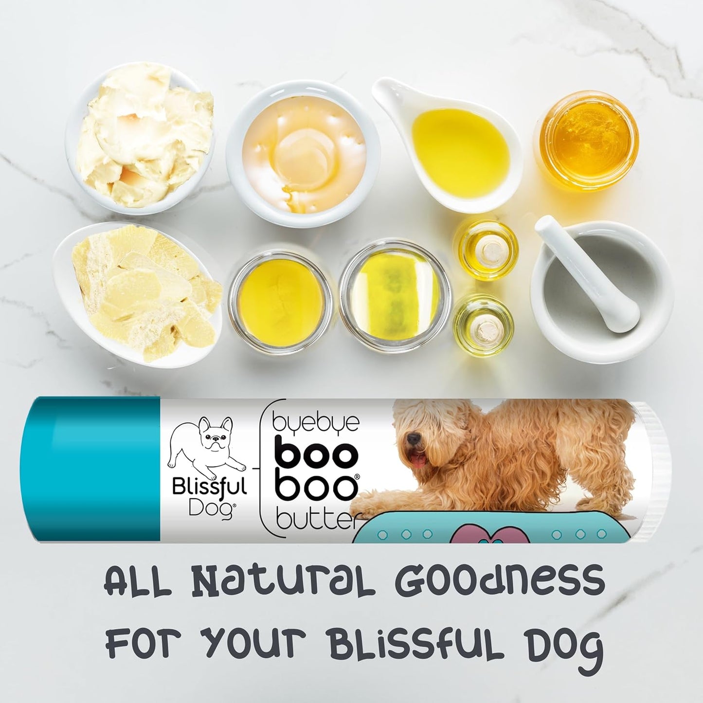 The Blissful Dog Soft Coated Wheaten Terrier Boo Boo Butter, 0.15 Ounce