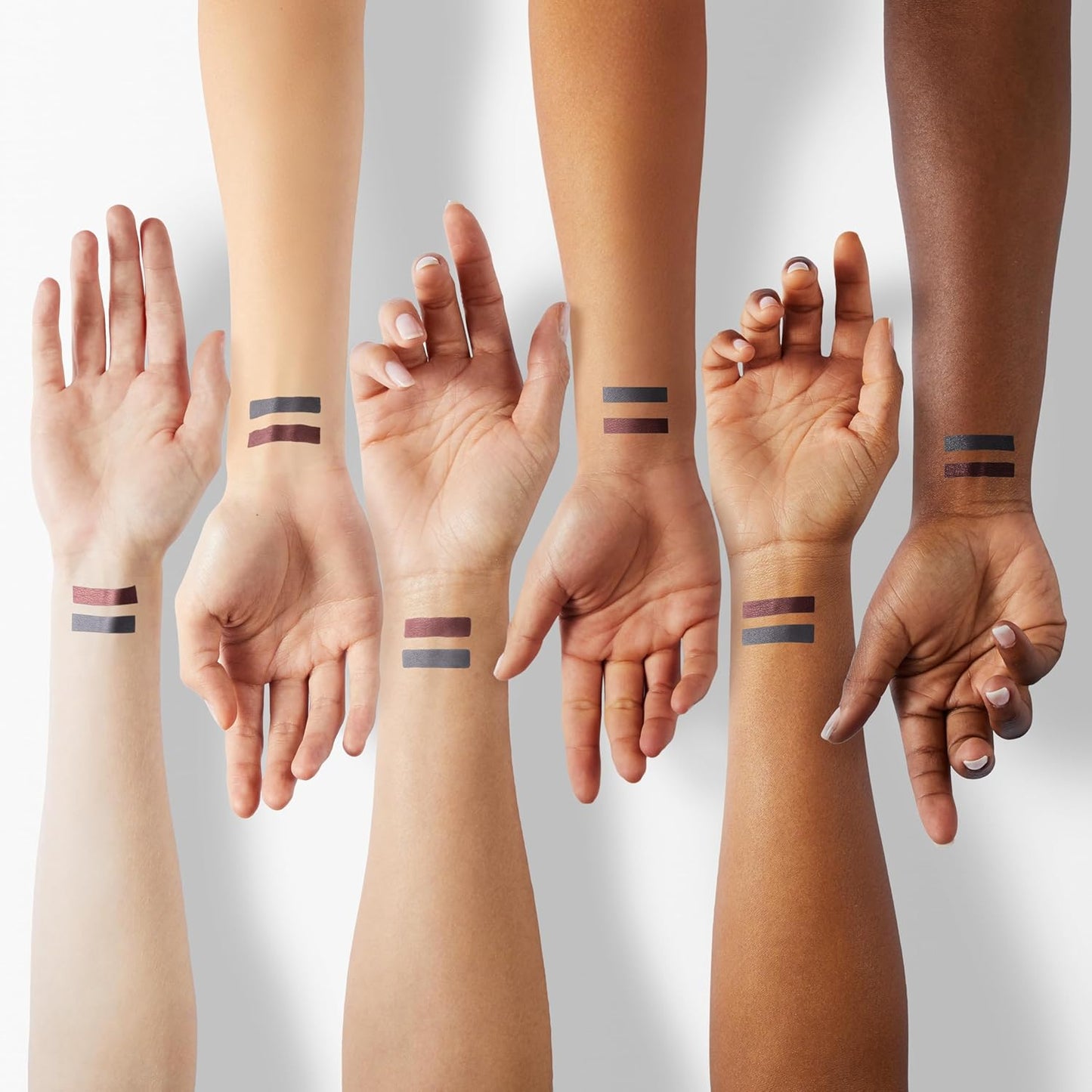 evpct 2Pcs Black Brown Long Wear Gel Eyeliner Pencils for Eye Black Face Paint, Goth Halloween Makeup Kit, Eye Liner Waterproof Smudge Proof, Cream Coal Brown Eyeliner Lipstick Set, delineador de ojos