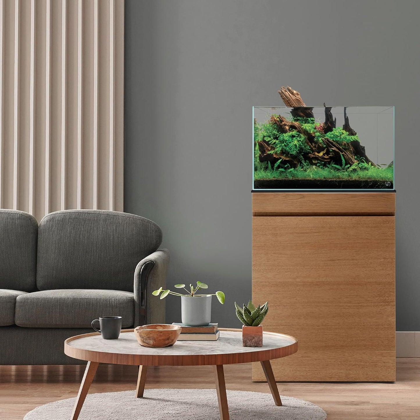 Ultum Nature Systems Controsoil - Freshwater Aqua Soil Substrate for Fish, Shrimp, Live Plant Propagation and Aquascaping - 6.8pH Low Ammonia, Volcanic Ash - Black, Extra Fine (10 Liter | 20LB)