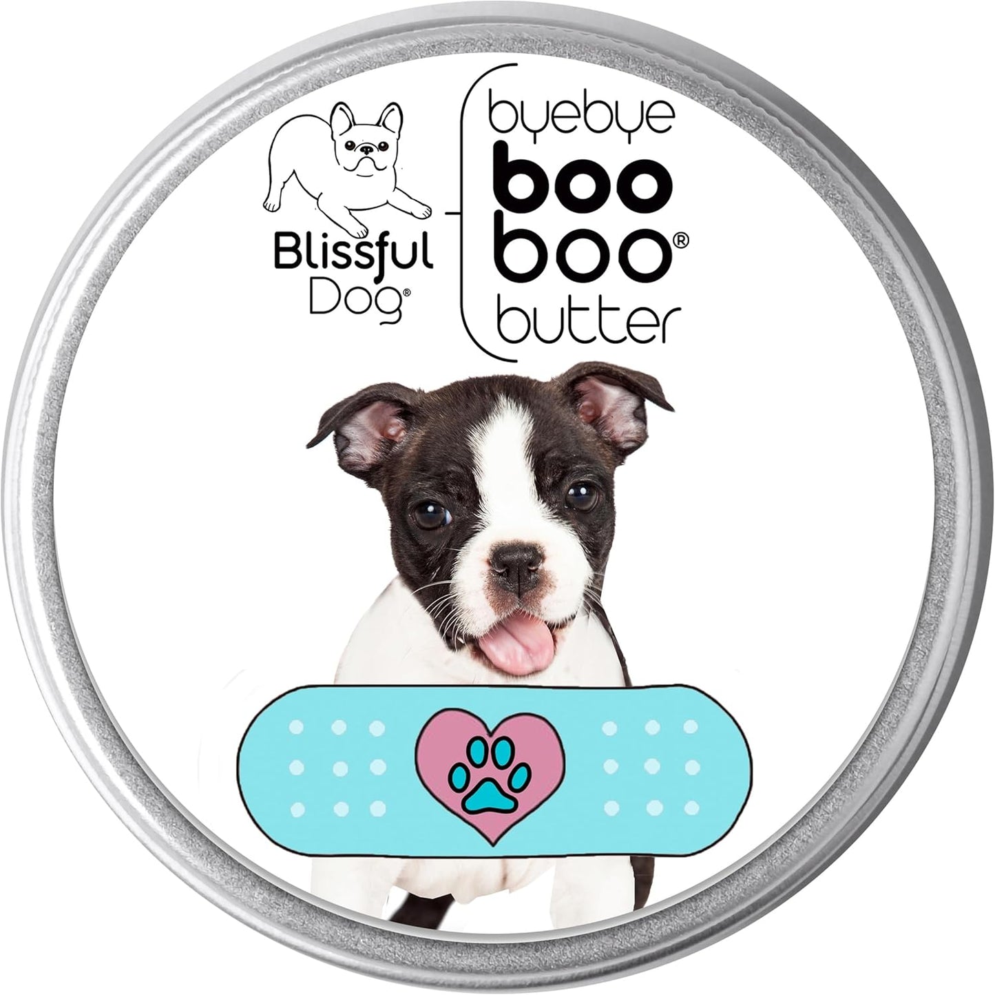 The Blissful Dog Boston Terrier Boo Boo Butter, 16oz