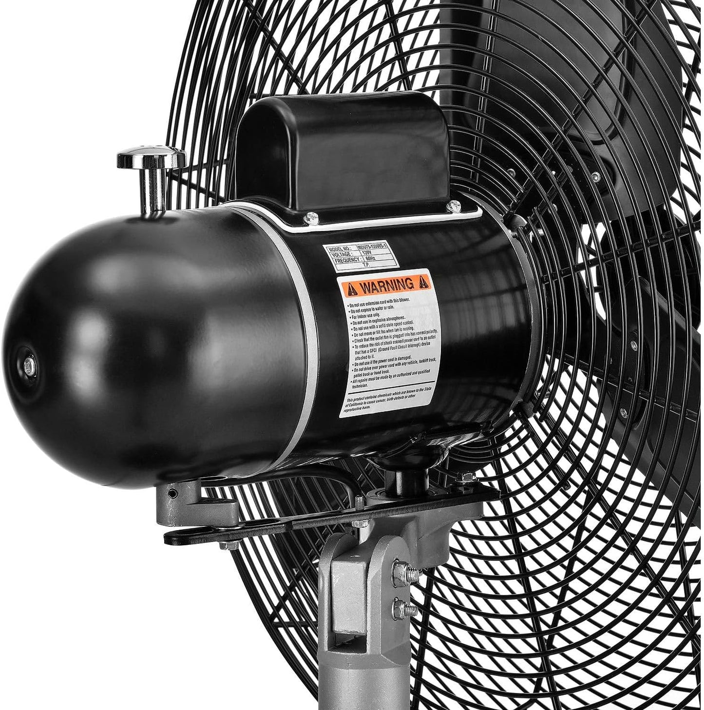 Continental Dynamics CD Premium 24" Oscillating Wall Mount Fan, TEFC Motor, 9,400 CFM, 1/2 HP