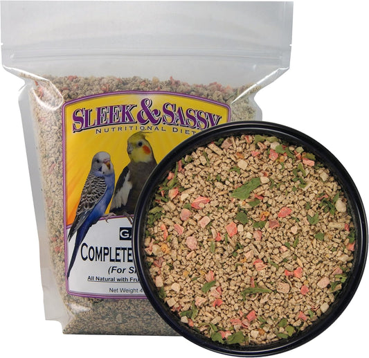 SLEEK & SASSY Garden Complete Crumble Small Bird Food (4 lbs.)